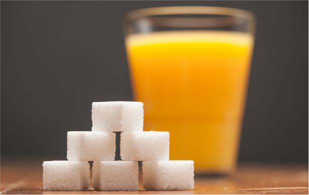 sucre jus de fruit sans sucres ajoutés